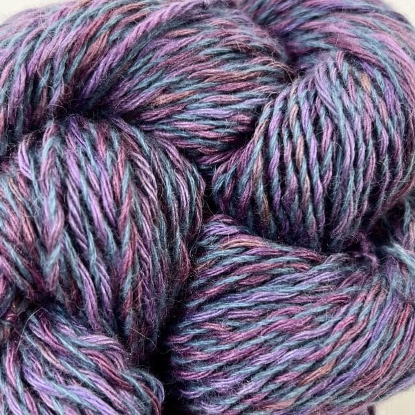 Alpaca Silk Cashmere Blend -- Purple Martin