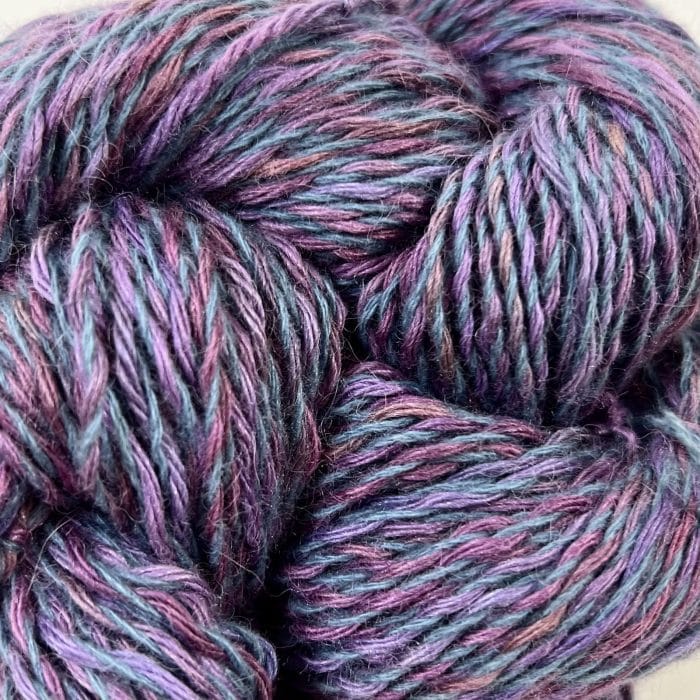 Alpaca Silk Cashmere Blend -- Purple Martin