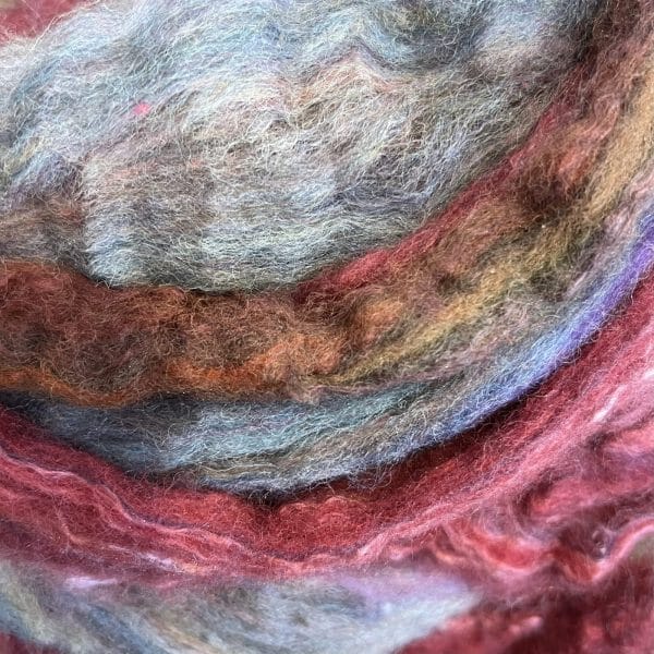 Merino/Silk Fiber - Dragon Pisces
